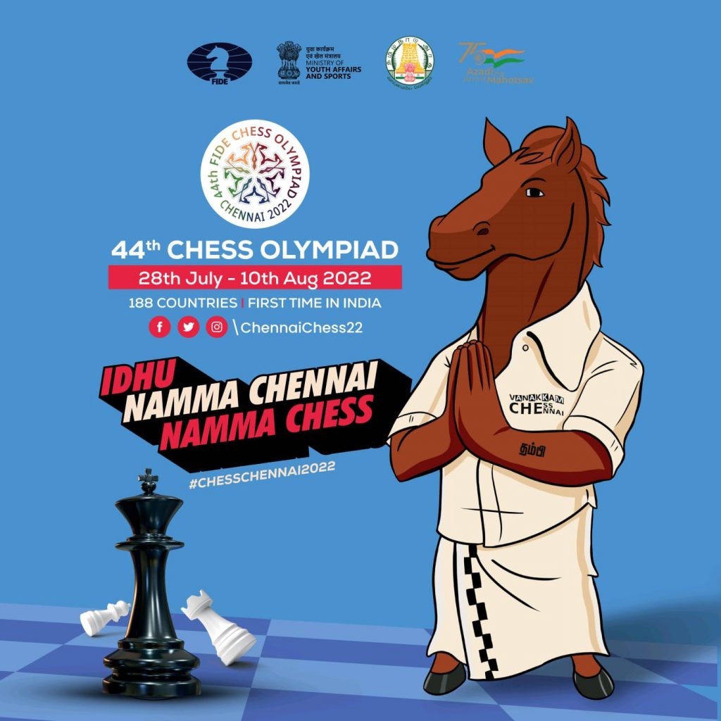 Indian students use coloured salts to form mascot of Chess Olympiad 2022 -  Buy, Sell or Upload Video Content with Newsflare