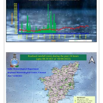 தமிழ்நாடு, புதுச்சேரி மற்றும் காரைக்கால் பகுதிக்கான வானிலை அறிக்கை